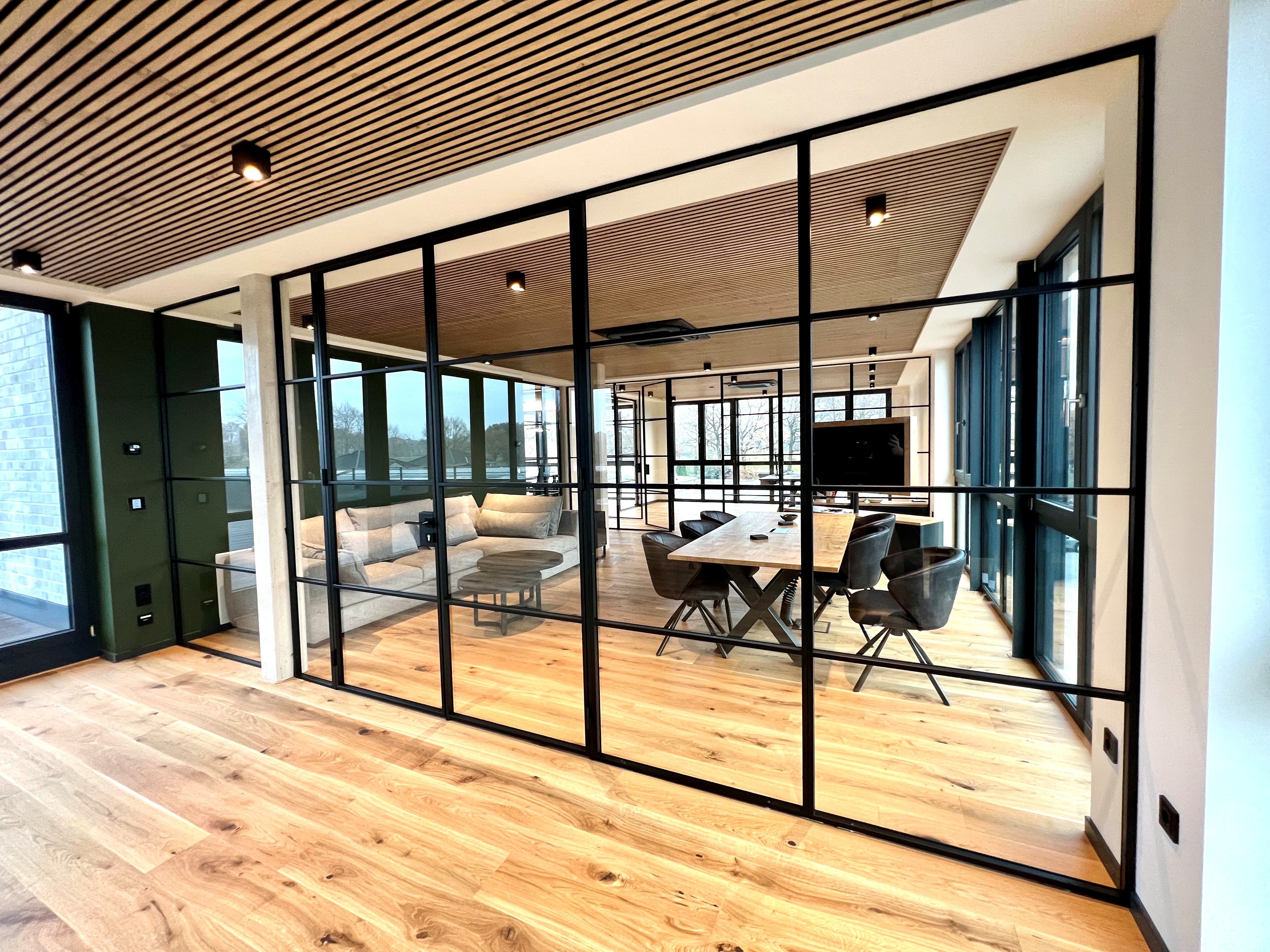 Loft Raumteiler – Beispiel einer Lofttür